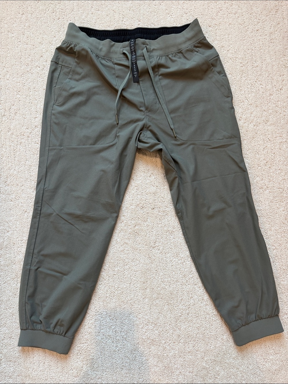 lululemon athletica Olive Green Men's Jogger Sweatpants